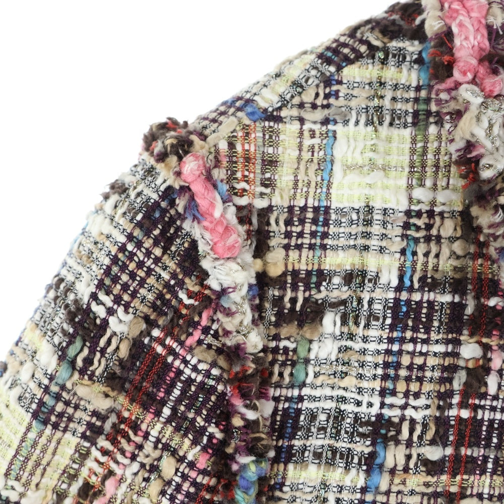 (*)様 CHANEL ジップアップジャケット 36 様 CHANEL ジップアップジャケット 36 様 CHANEL ジップアップ