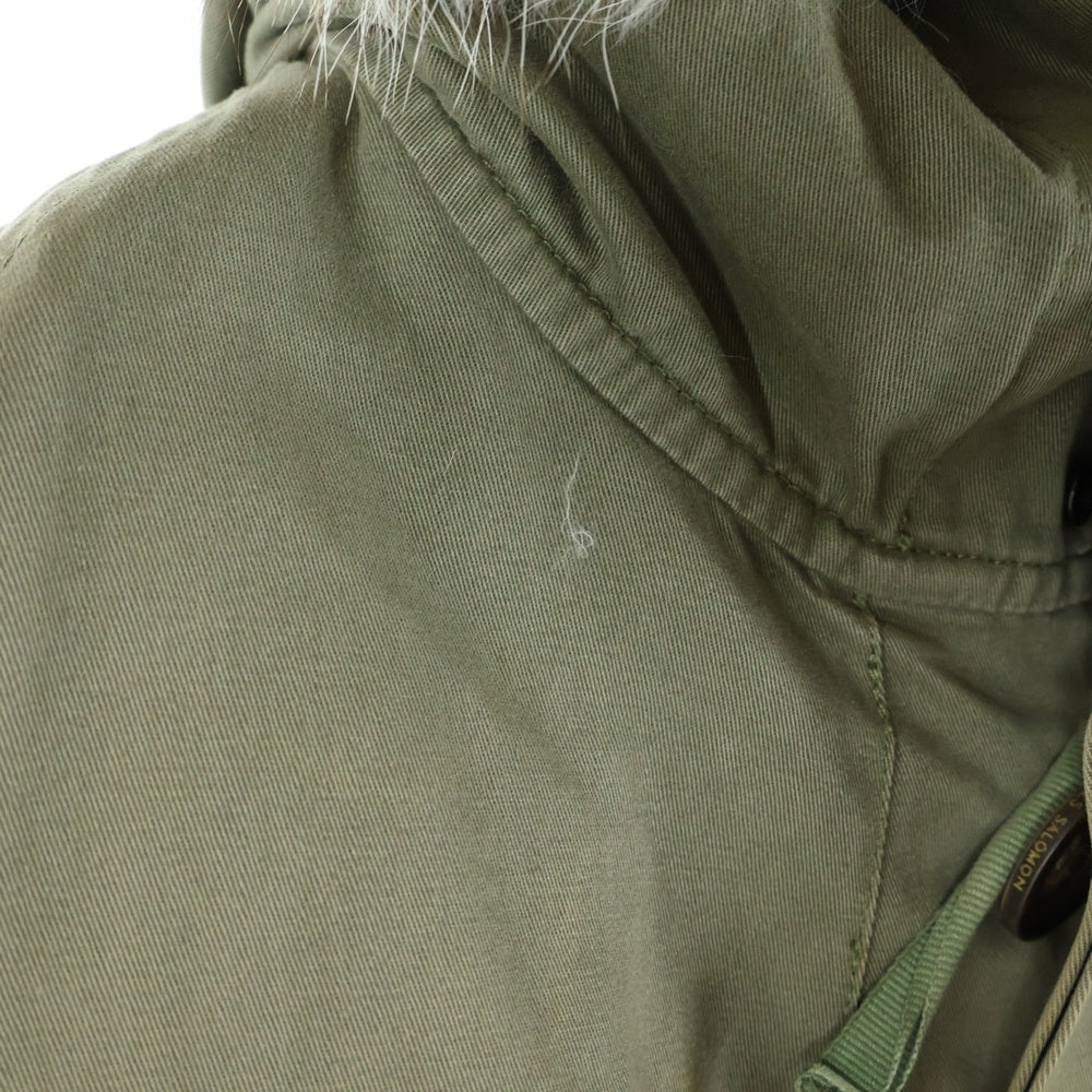 YVES SALOMON HOMME(イヴサロモンオム) モッズコート ラビットファー