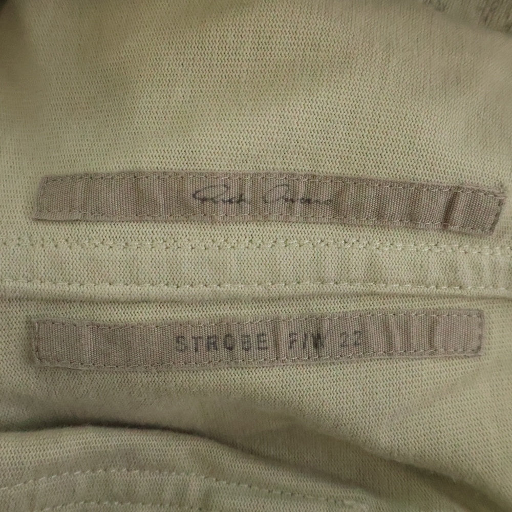 Rick Owens(リックオウエンス) 22AW MASTODON CARGO マストドン カーゴパンツ ベージュ RU02B2396-BA