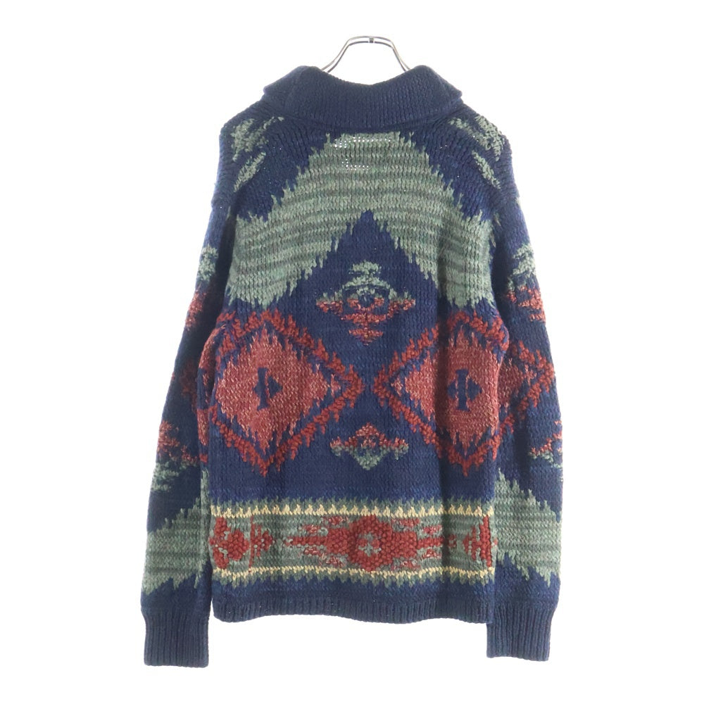 RRL(ダブルアールエル) HAND KNIT SHAWL CARDIGAN ハンドニット