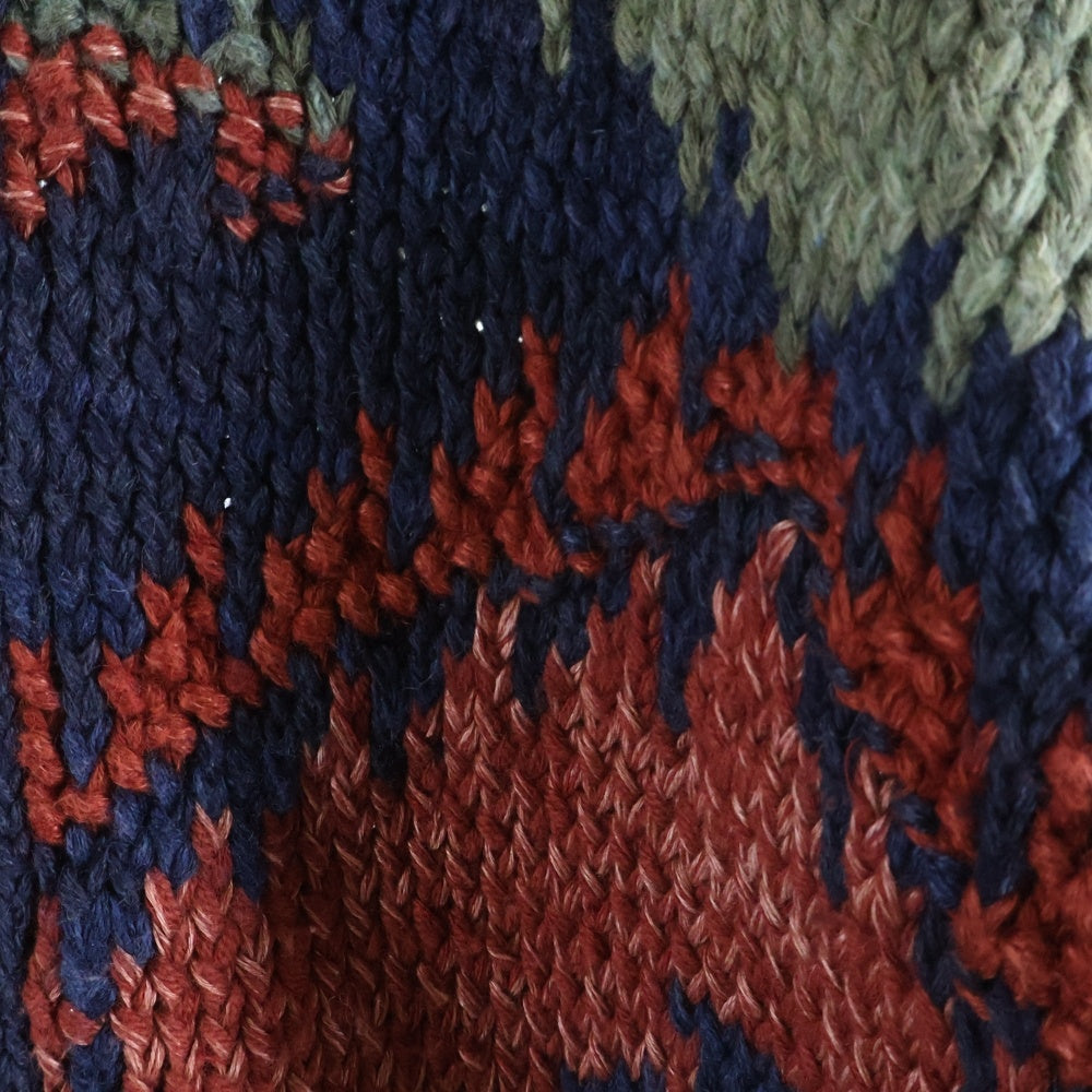 RRL(ダブルアールエル) HAND KNIT SHAWL CARDIGAN ハンドニット