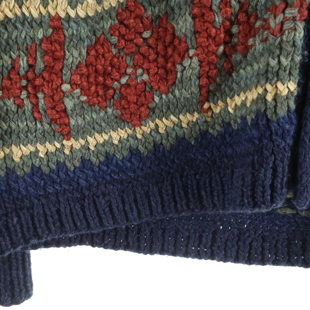 RRL(ダブルアールエル) HAND KNIT SHAWL CARDIGAN ハンドニット