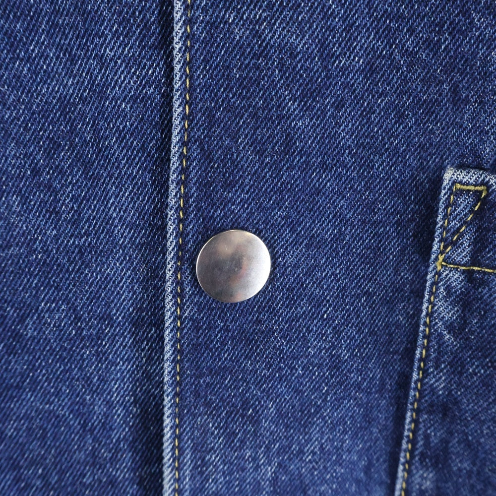 PRADA(プラダ) 三角ロゴプレートパデッドデニムジャケット デニム