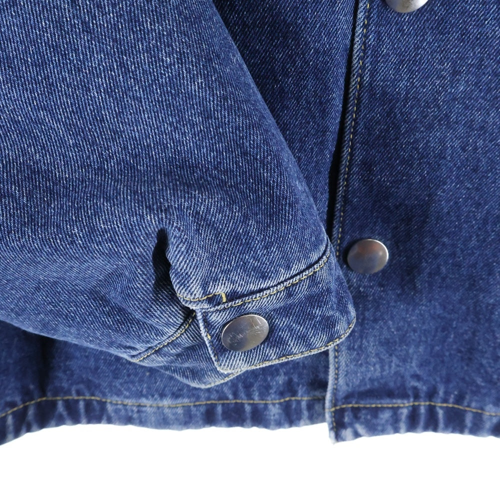 PRADA(プラダ) 三角ロゴプレートパデッドデニムジャケット デニム