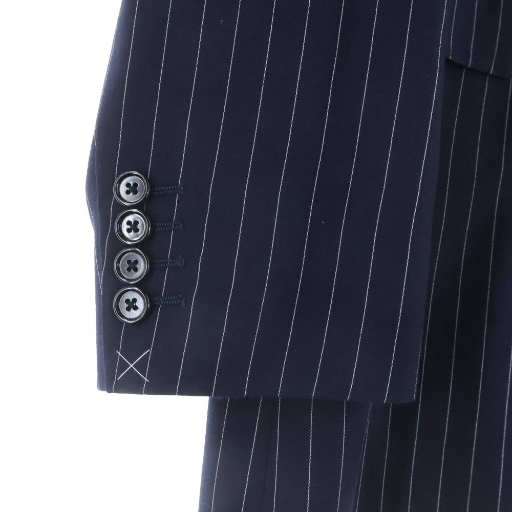 CELINE(セリーヌ) ストライプダブルブレスト ウールカシミヤ