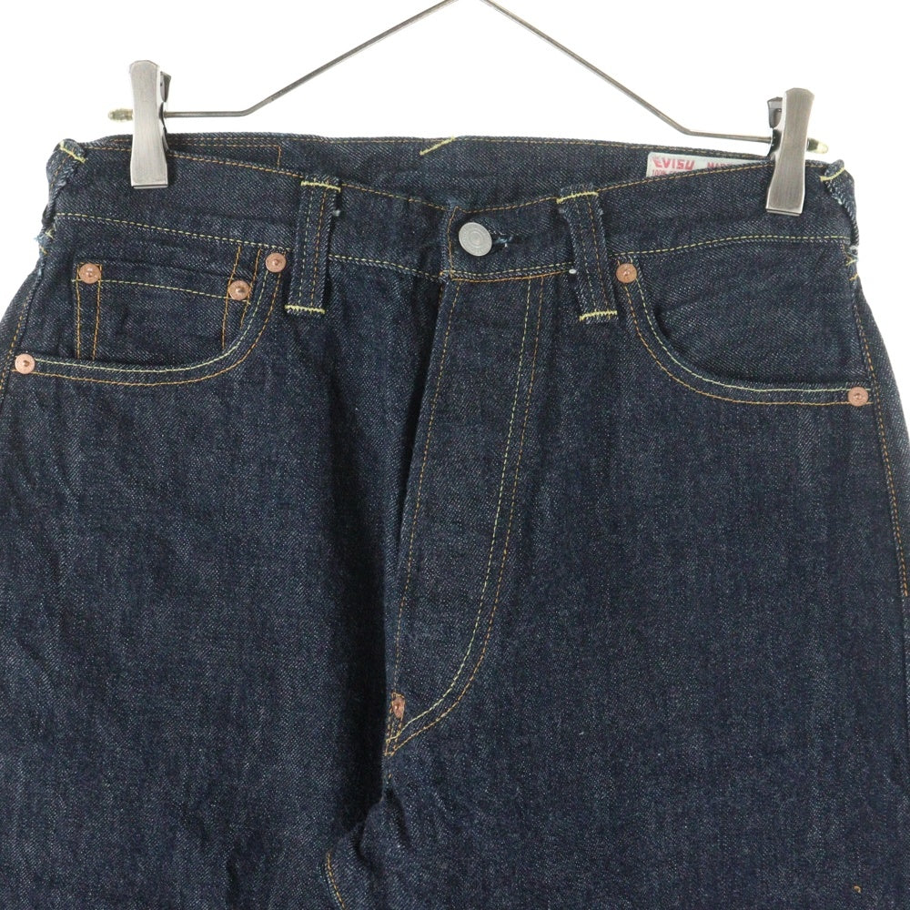 EVISU(エビス) DAICOCK PRINT JEANS ダイコック イエロープリント バギージーンズ デニムパンツ インディゴ 2EAHJM4JE125401DN