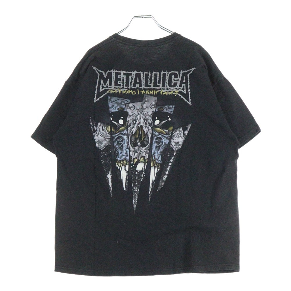 メタリカ ヴィンテージ Tシャツ pushead パスヘッド ブラック VINTAGE(ヴィンテージ) 00s METALLICA pushead メタリカ パスヘッド