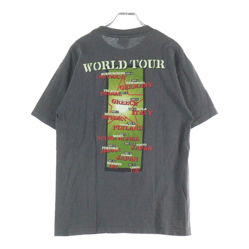 VINTAGE(ヴィンテージ) 00s RAGE AGAINST THE MACHINE GUN STAR レイジ アゲインスト ザ マシーン ガンアンドスター半袖Tシャツ カットソー ブラック