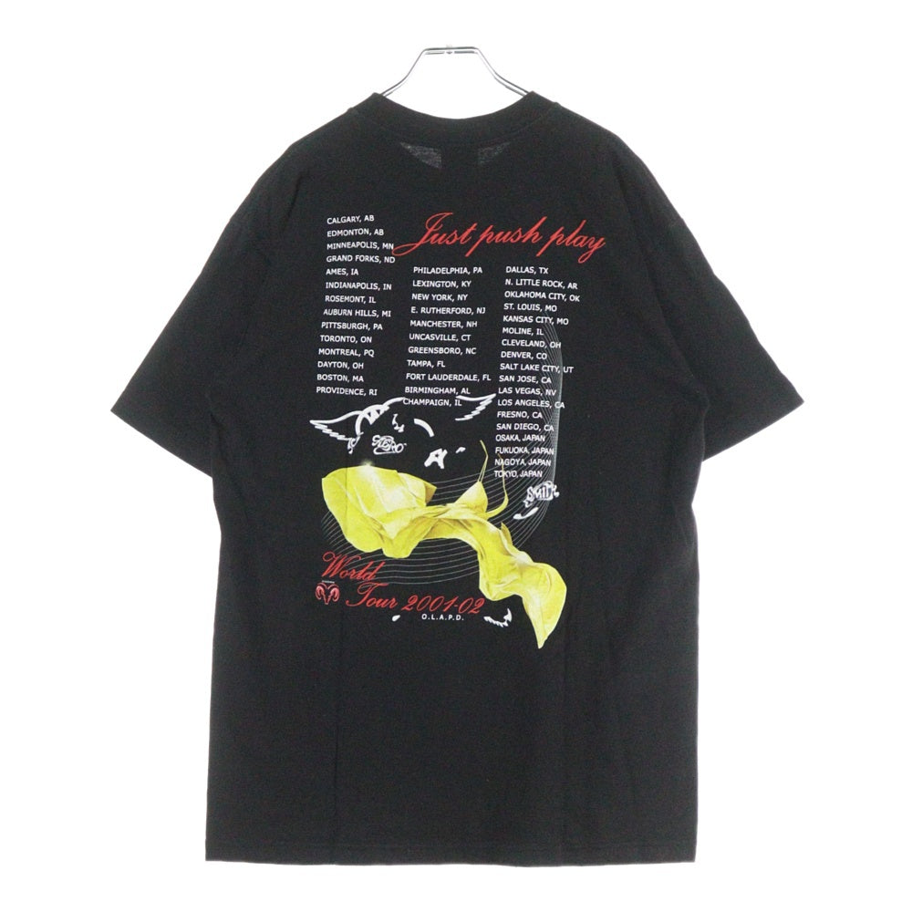 VINTAGE(ヴィンテージ) 00s AERO SMITH 2001 JUST PUSH PLAY TOUR