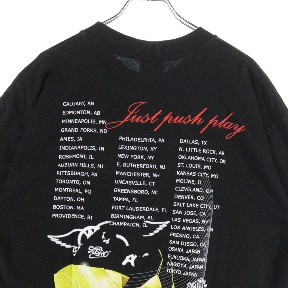 VINTAGE(ヴィンテージ) 00s AERO SMITH 2001 JUST PUSH PLAY TOUR