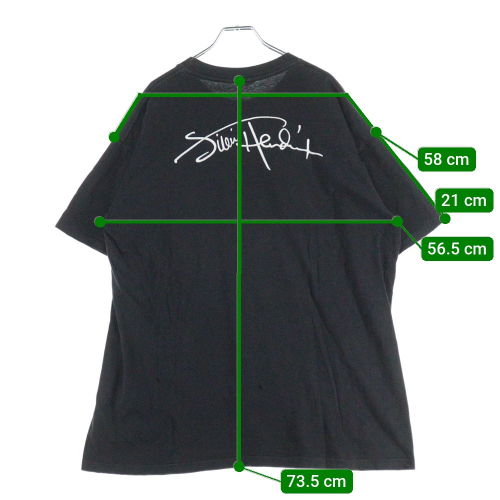 VINTAGE(ヴィンテージ) 90s JIMI HENDRIX FIRE WINTERLAND TEE ジミ ヘンドリックス ファイヤー 半袖Tシャツ ブラック