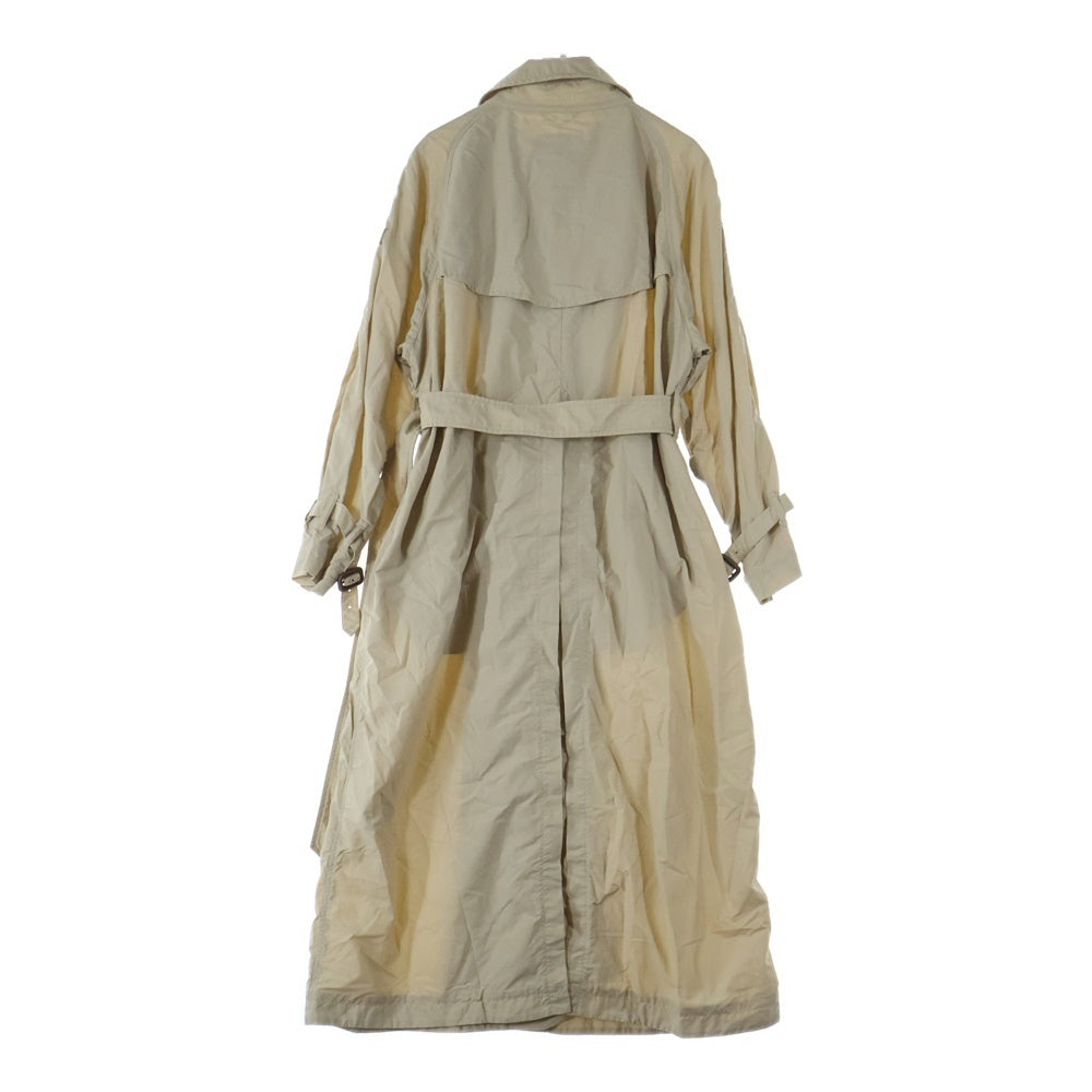 TATRAS(タトラス) 09AW ロングトレンチコート ナイロンコート ベージュ LTAT22S4887-L レディース