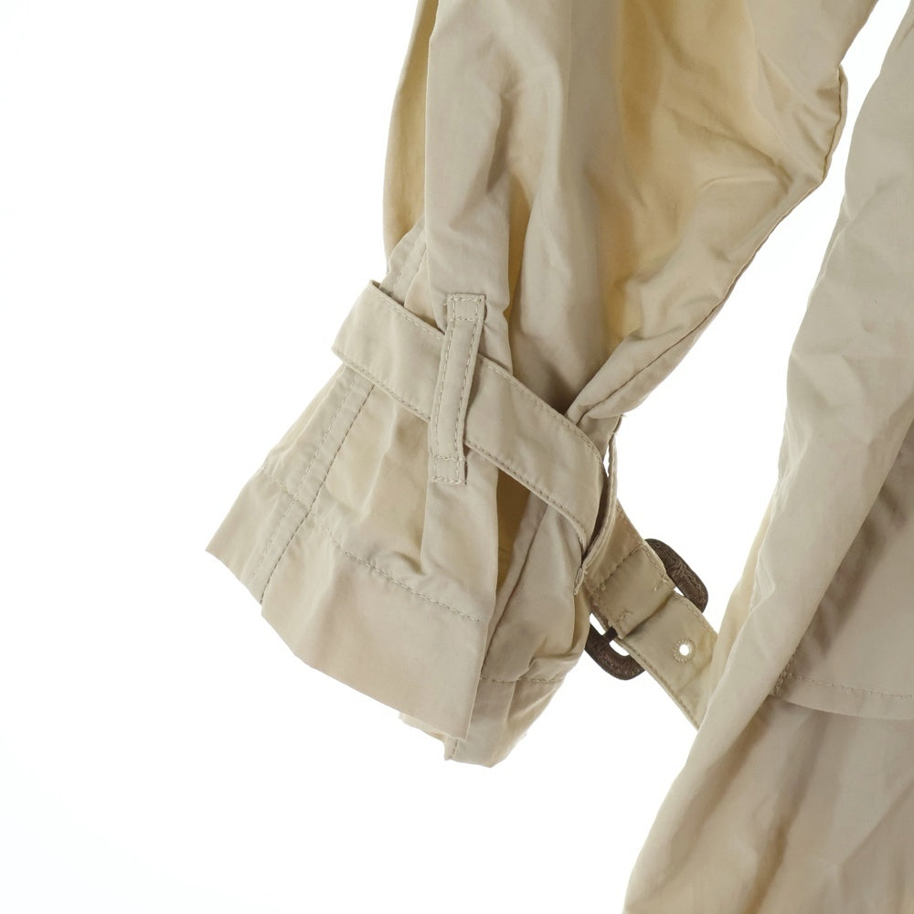 TATRAS(タトラス) 09AW ロングトレンチコート ナイロンコート ベージュ LTAT22S4887-L レディース