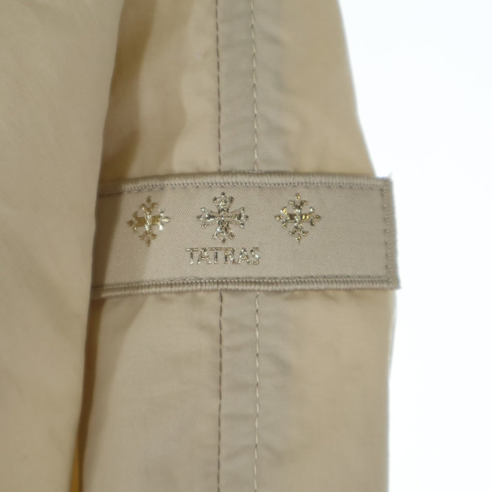 TATRAS(タトラス) 09AW ロングトレンチコート ナイロンコート ベージュ LTAT22S4887-L レディース