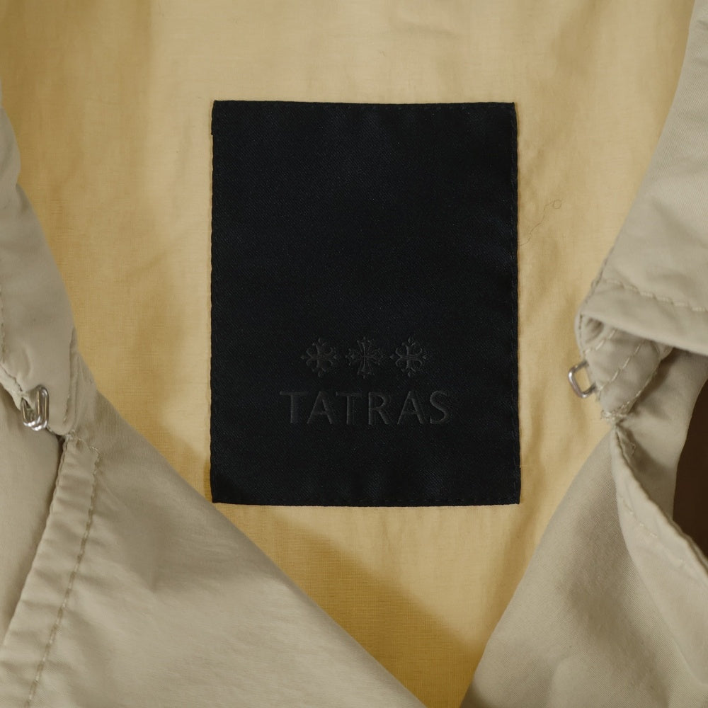 TATRAS(タトラス) 09AW ロングトレンチコート ナイロンコート ベージュ LTAT22S4887-L レディース