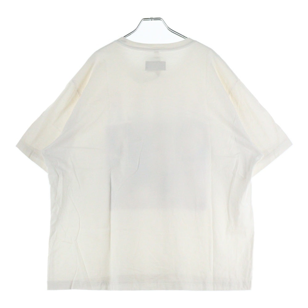 doublet(ダブレット) AFTER グラフィックプリント カットソー 半袖Tシャツ ホワイト 24AW42CS348