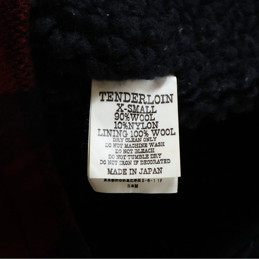 TENDERLOIN(テンダーロイン) T-LUMBER JACKT バッファロー チェック ランバージャック ジャケット レッド