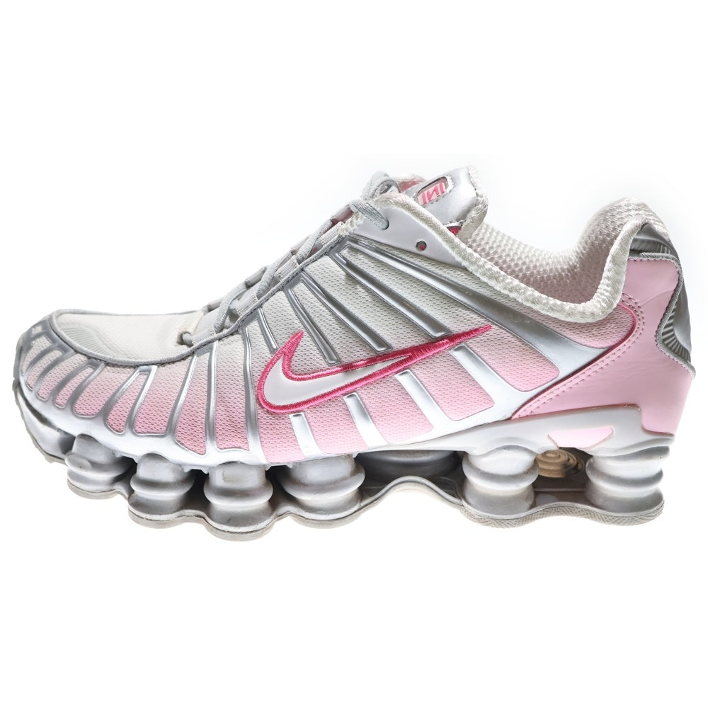 NIKE(ナイキ) WMNS Shox TL Metallic Platinum/Pinksicle ウィメンズ ショックス TL ローカットスニーカー シルバー/ピンク US8.5/25.5cm HV2520-001 レディース