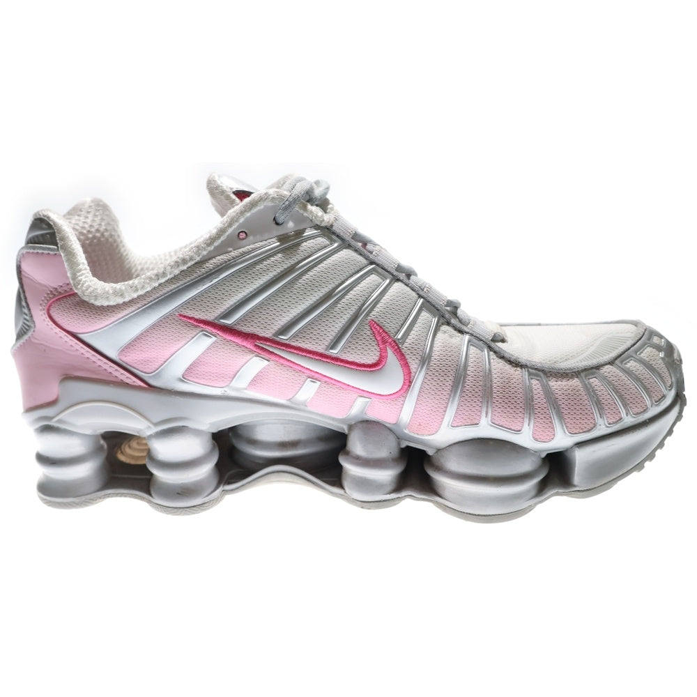 NIKE(ナイキ) WMNS Shox TL Metallic Platinum/Pinksicle ウィメンズ ショックス TL ローカットスニーカー シルバー/ピンク US8.5/25.5cm HV2520-001 レディース