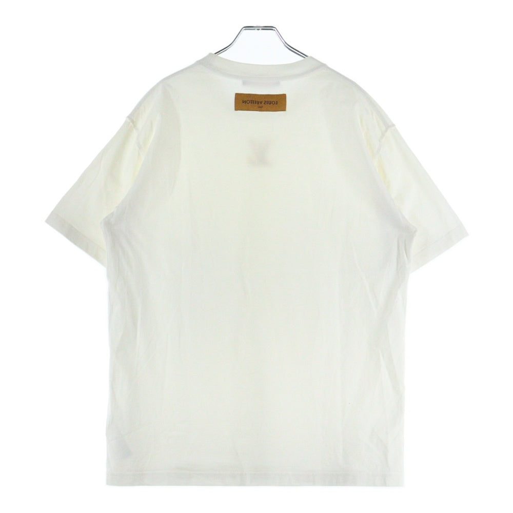 【お値下げしました！】Louis Vuitton 半袖Tシャツ ホワイト 良品/Lサイズ】LOUIS VUITTON ルイヴィトン Tシャツ モノグラム ワン