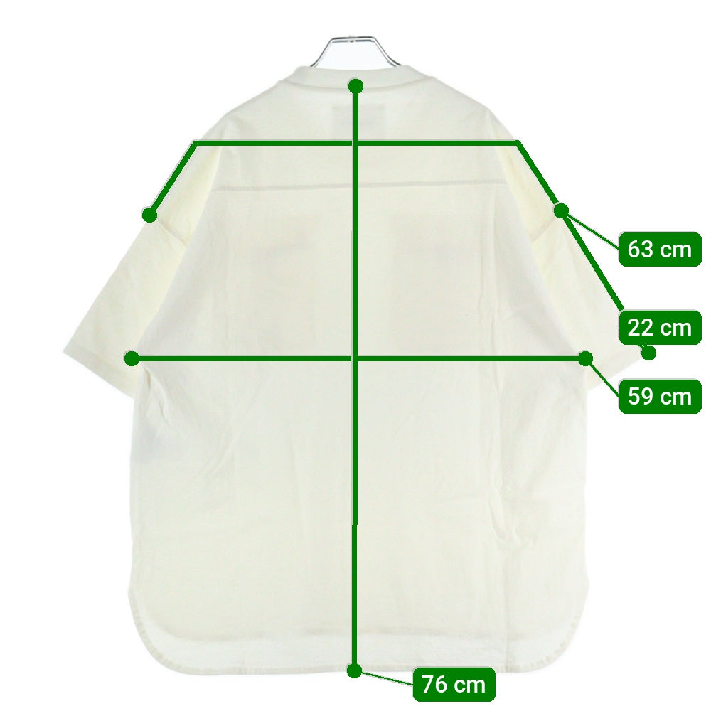 JIL SANDER(ジルサンダー) フラップポケット 半袖Tシャツ カットソー ホワイト KK JM BW 0114