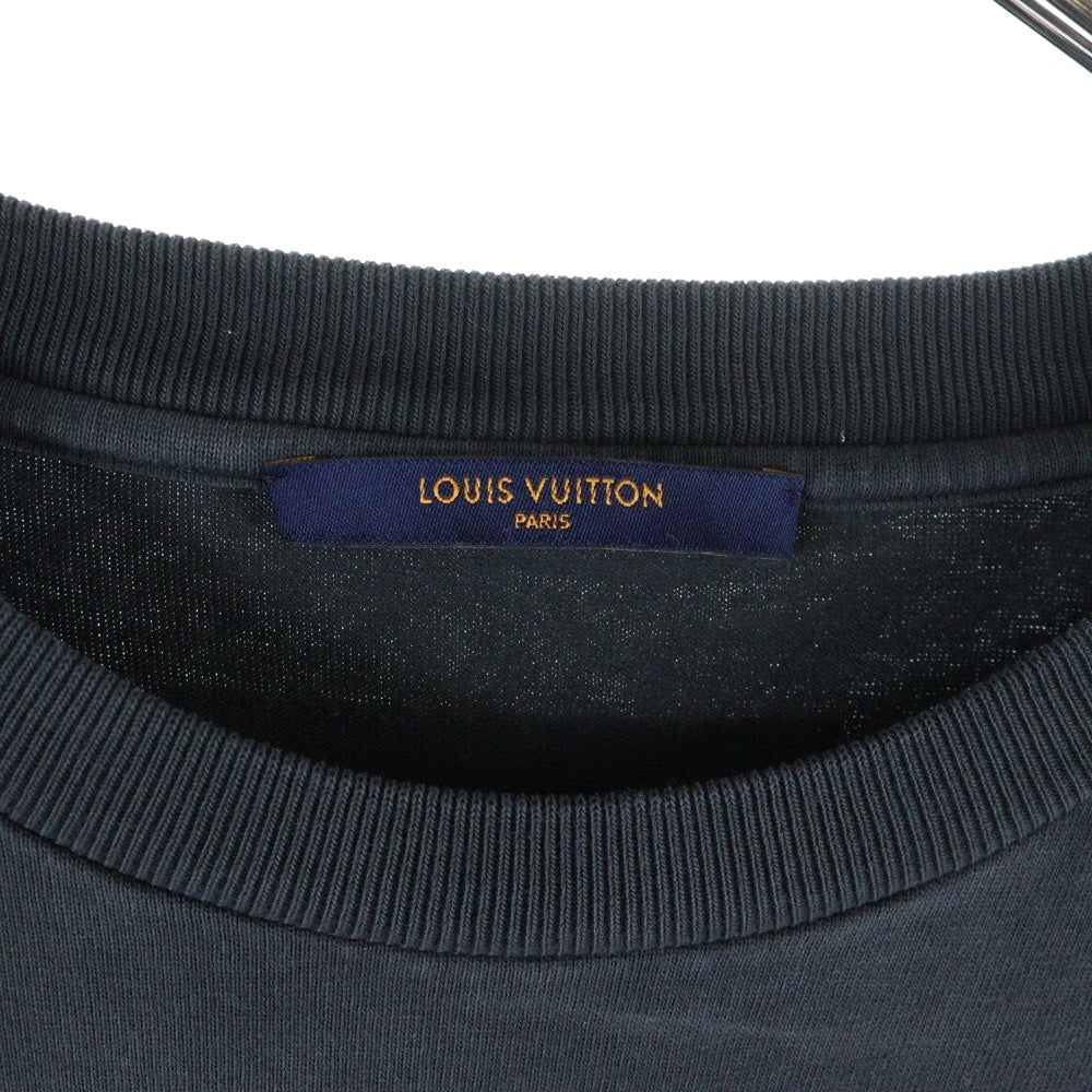 LOUIS VUITTON(ルイヴィトン) 20SS インサイドアウト 半袖Tシャツ カットソー ネイビー RM201Q JYN HIY47W