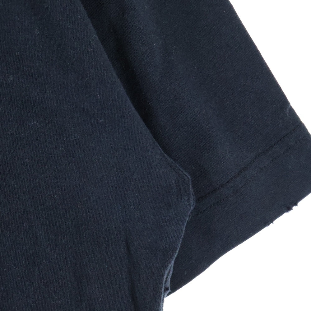 VETEMENTS(ヴェトモン) 刺繍デザイン 半袖Tシャツ カットソー ブラック UE63TR380B