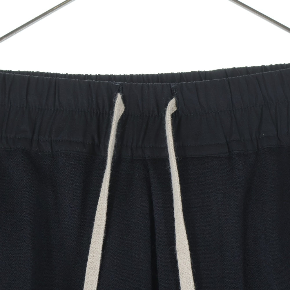 Rick Owens(リックオウエンス) 19AW Astaire Pants アステア ウールドローストリングパンツ ブラック RU19F4395-WT