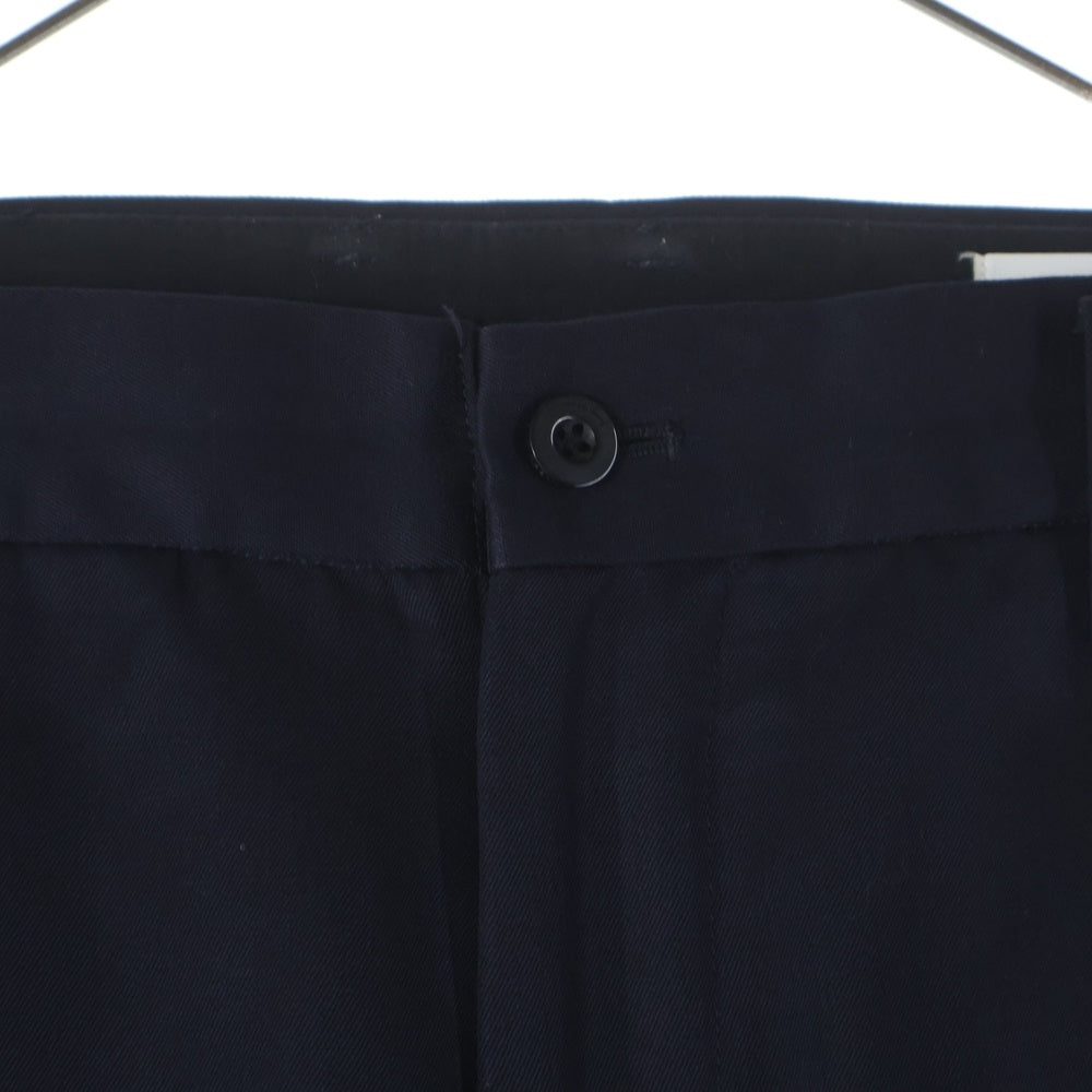 IRENISA(イレニサ) 23AW フロントタック スラックスパンツ ネイビー IH-23FW-P018-ND6