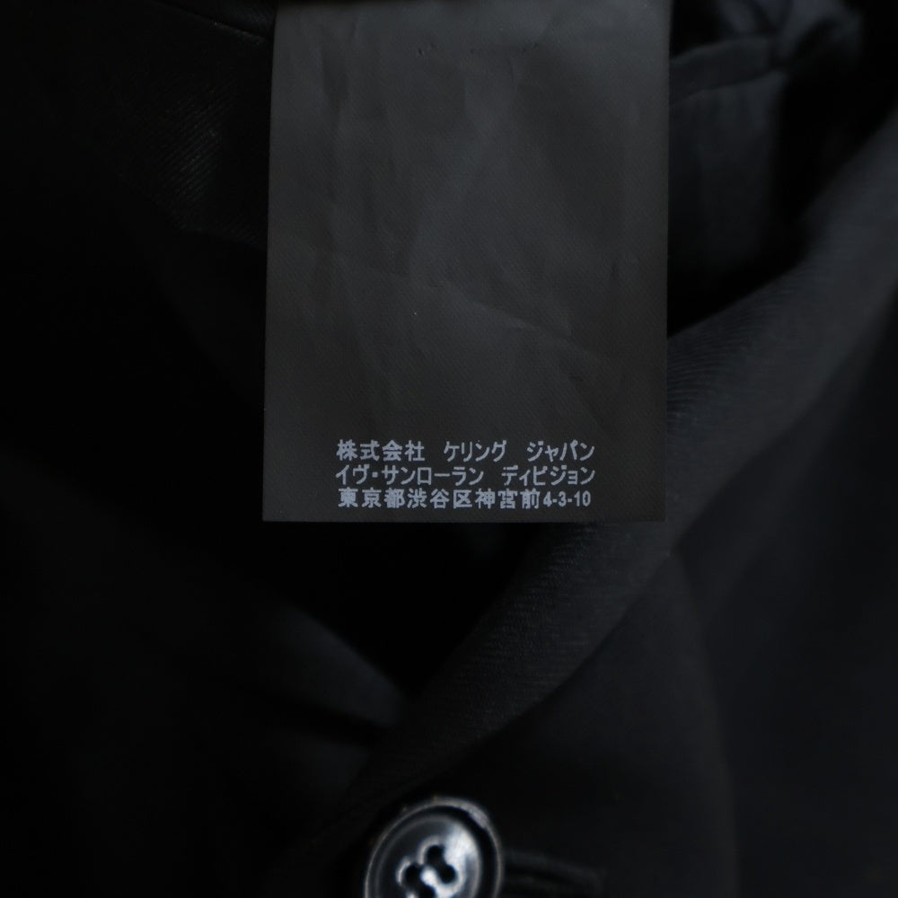 SAINT LAURENT PARIS(サンローランパリ) 2B シングル テーラードジャケット ブラック 482493