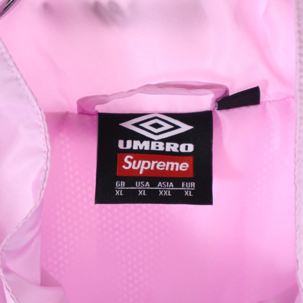 SUPREME(シュプリーム) 25AW ×Umbro Gradient Track Jacket グラデーション トラックナイロンジャケット ピンク
