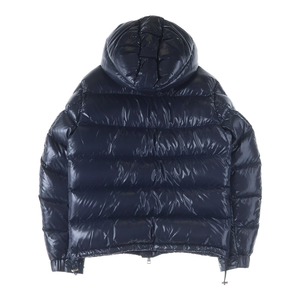 MONCLER(モンクレール) BLIER GIUBBOTTO JACKET ロゴパッチ ダウンジャケット ネイビー C20914090505 68950