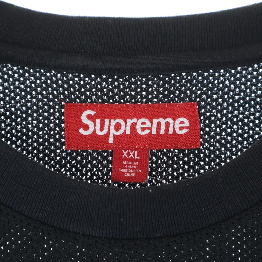 SUPREME(シュプリーム) 25SS Arabic Mesh L/S Top アラビックロゴ