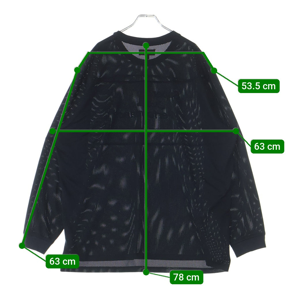 SUPREME(シュプリーム) 25SS Arabic Mesh L/S Top アラビックロゴ