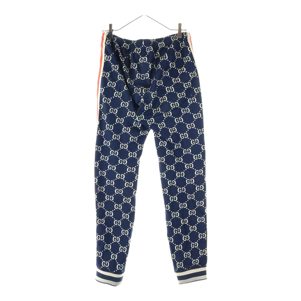 専用　GUCCI 青 カジュアルパンツ GUCCI（パンツ ・ ブルー・ネイビー/青色系）のフリマアイテム一覧