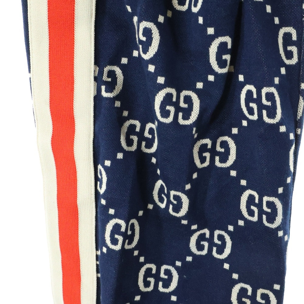 GUCCI(グッチ) 18AW GG Jacquard Sweat Pants GGジャカード コットン