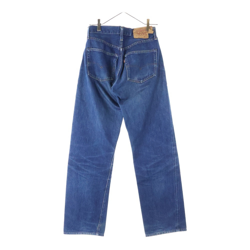 Levi's(リーバイス) 90s 501 USA製 並行ステッチ BIGE 両面タブ ボタン裏555 ストレートデニムパンツ ブルー 555-0293