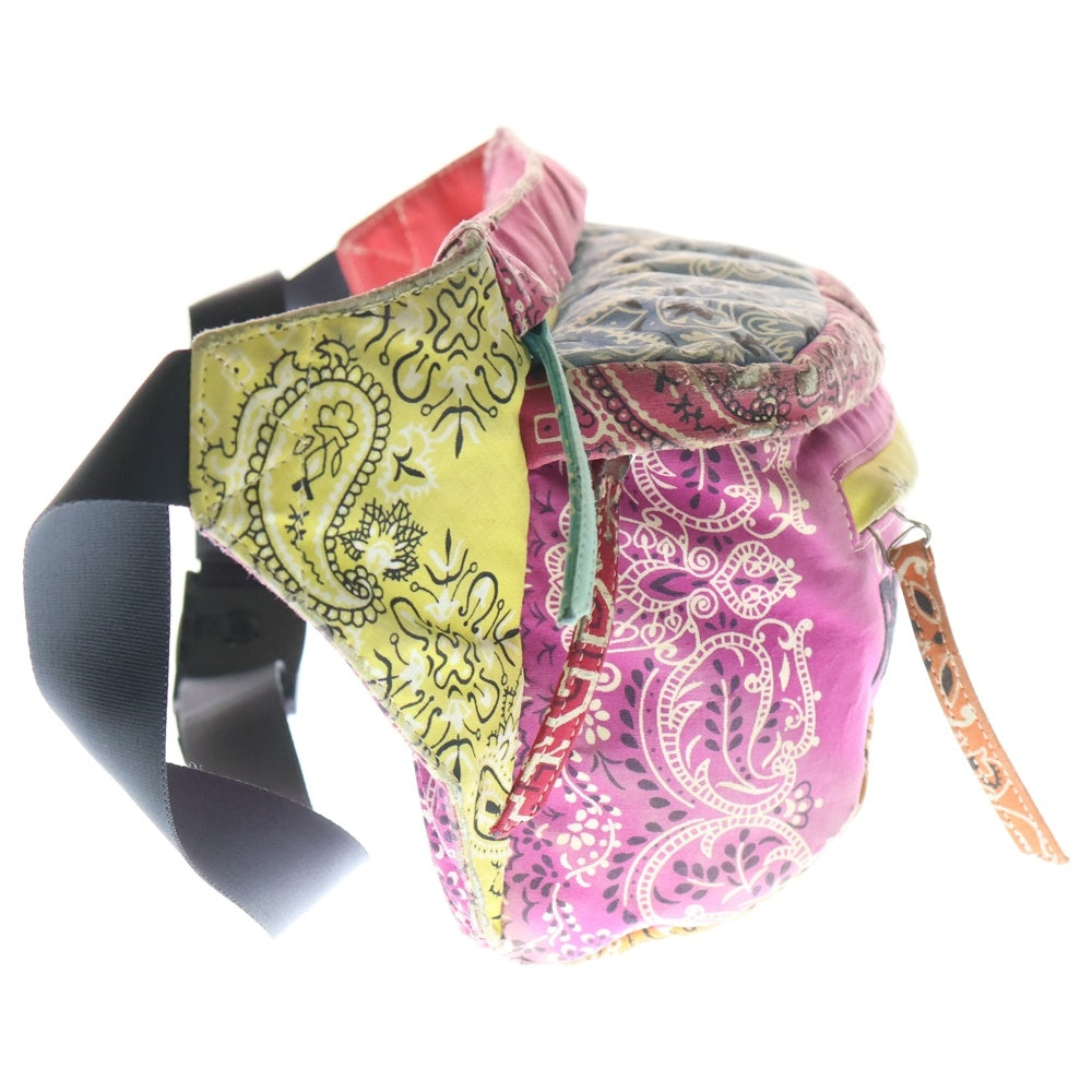 READY MADE(レディメイド) BANDANA BELT BAG バンダナベルトバック ボディバッグ マルチカラー レディース