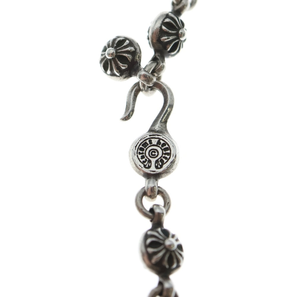 CHROME HEARTS(クロムハーツ) #1 CRSBL CHN FILIG CRS クロスボールチェーン フィリグリークロスXS ネックレス 20.0inch シルバー BCA191