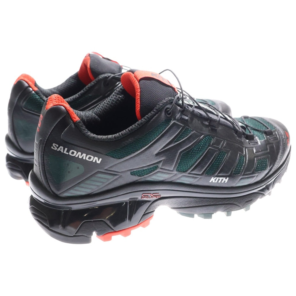 SALOMON(サロモン) ×KITH ローカットスニーカーブラック/グリーン US9/27cm 477723