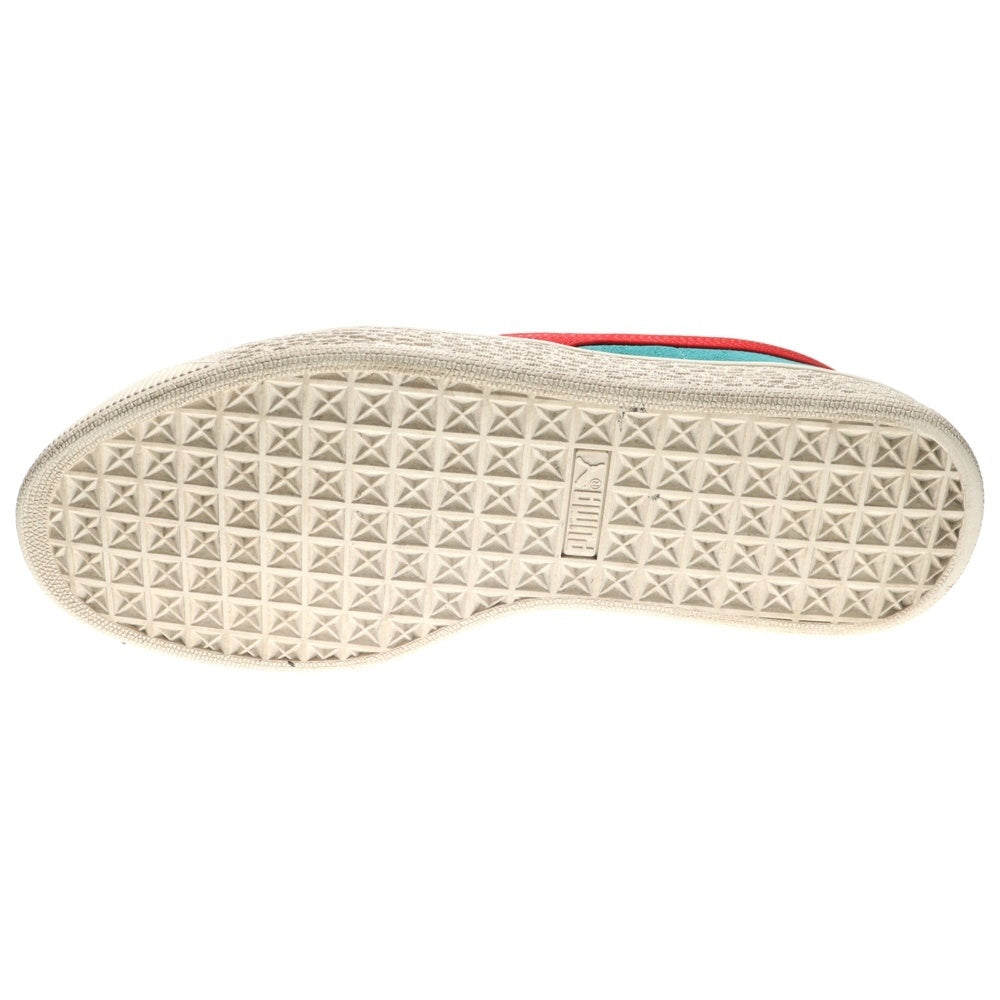 PUMA(プーマ) ×Kamen Rider ×atmos Suede VTG Green Lagoon シン仮面ライダー アトモス スウェード ヴィンテージ グリーンラグーン ローカットスニーカー マルチ 394967-01