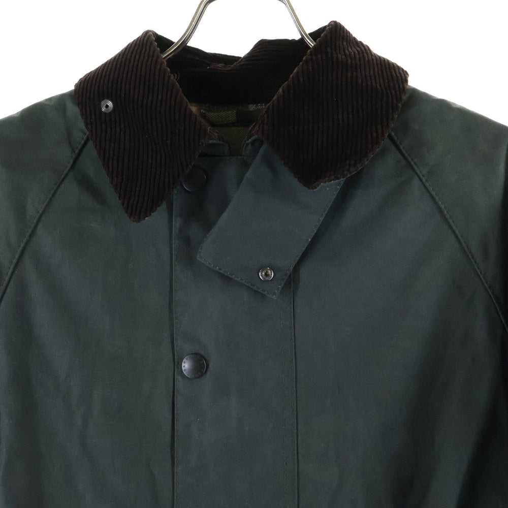 Barbour(バブアー) BURGHLEY バーレー オイルドロングジャケット ロングコート カーキ 222MWX1674