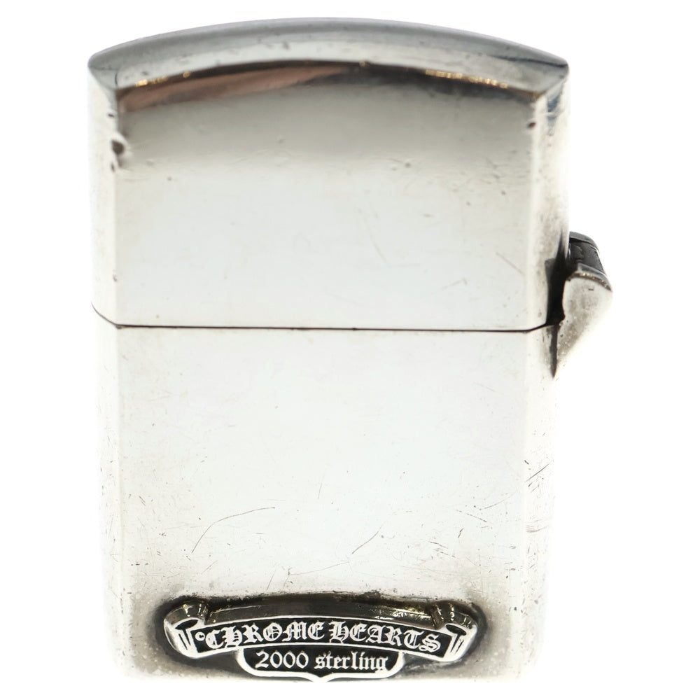 CHROME HEARTS(クロムハーツ) ZIPPO LIGHTERZ-V1 V1スモール CHクロス ジッポライター シルバー BCA398