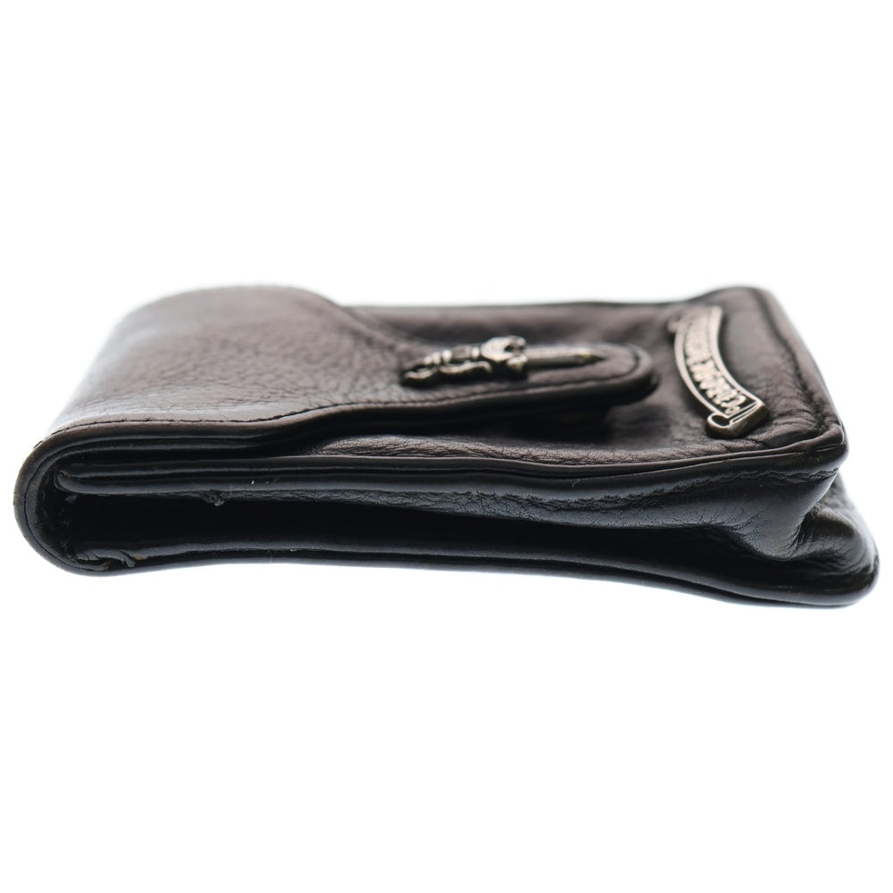 CHROME HEARTS(クロムハーツ) DAGGER CIGARETTE CASE CHクロス シガレットケース 煙草入れ ブラック/シルバー