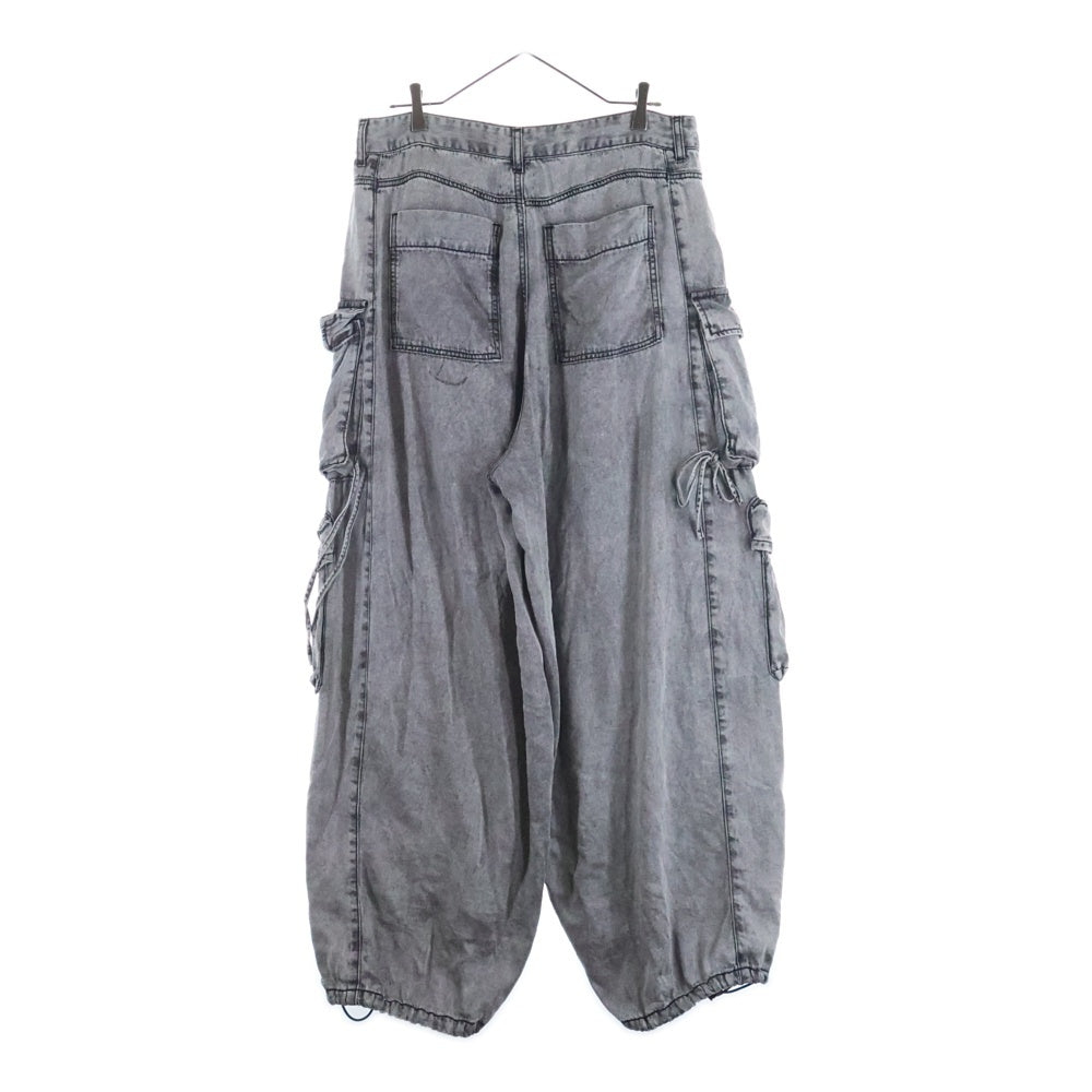 Danke Schon(ダンケシェーン) ドローコード カーゴパンツ ジョガーパンツ グレー 25S-PTL024-DS