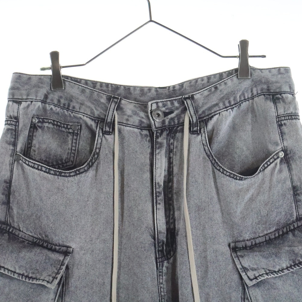 Danke Schon(ダンケシェーン) ドローコード カーゴパンツ ジョガーパンツ グレー 25S-PTL024-DS