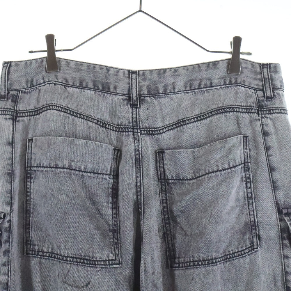 Danke Schon(ダンケシェーン) ドローコード カーゴパンツ ジョガーパンツ グレー 25S-PTL024-DS