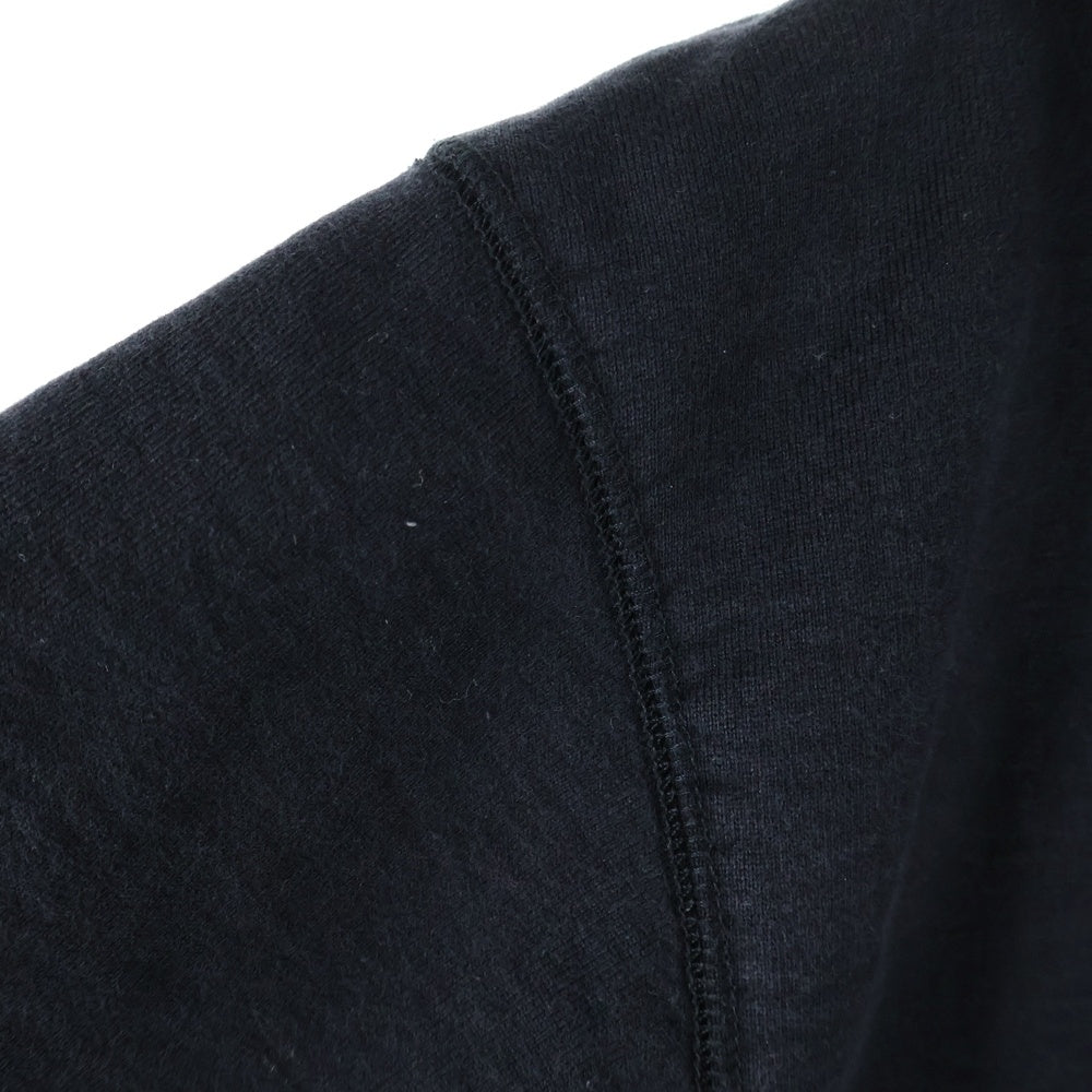 Yohji Yamamoto(ヨウジヤマモト) × VESSEL プリントデザイン プルオーバーパーカー フーディー ブラック HE-T63-075