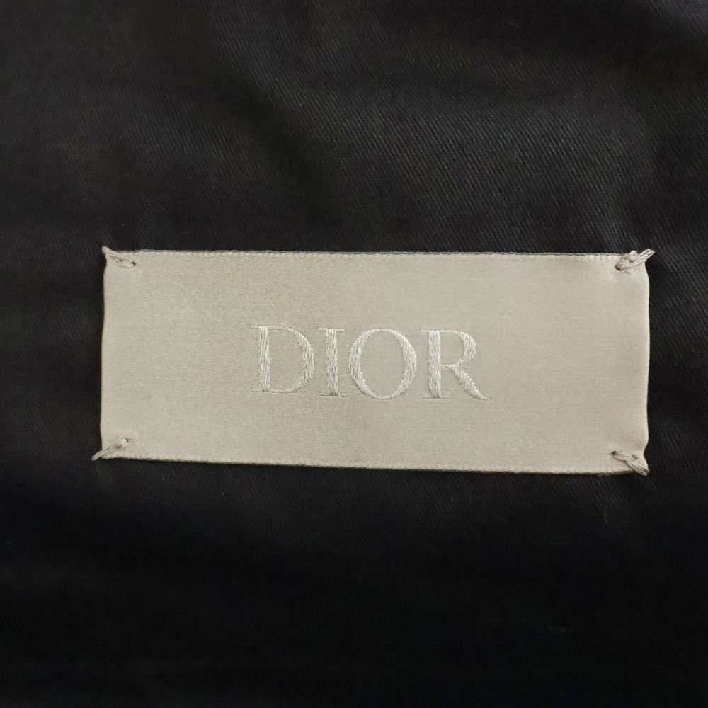 DIOR(ディオール) ウールジャガードパンツ ドローコード付きジョガーパンツ ネイビー 113C122A5294