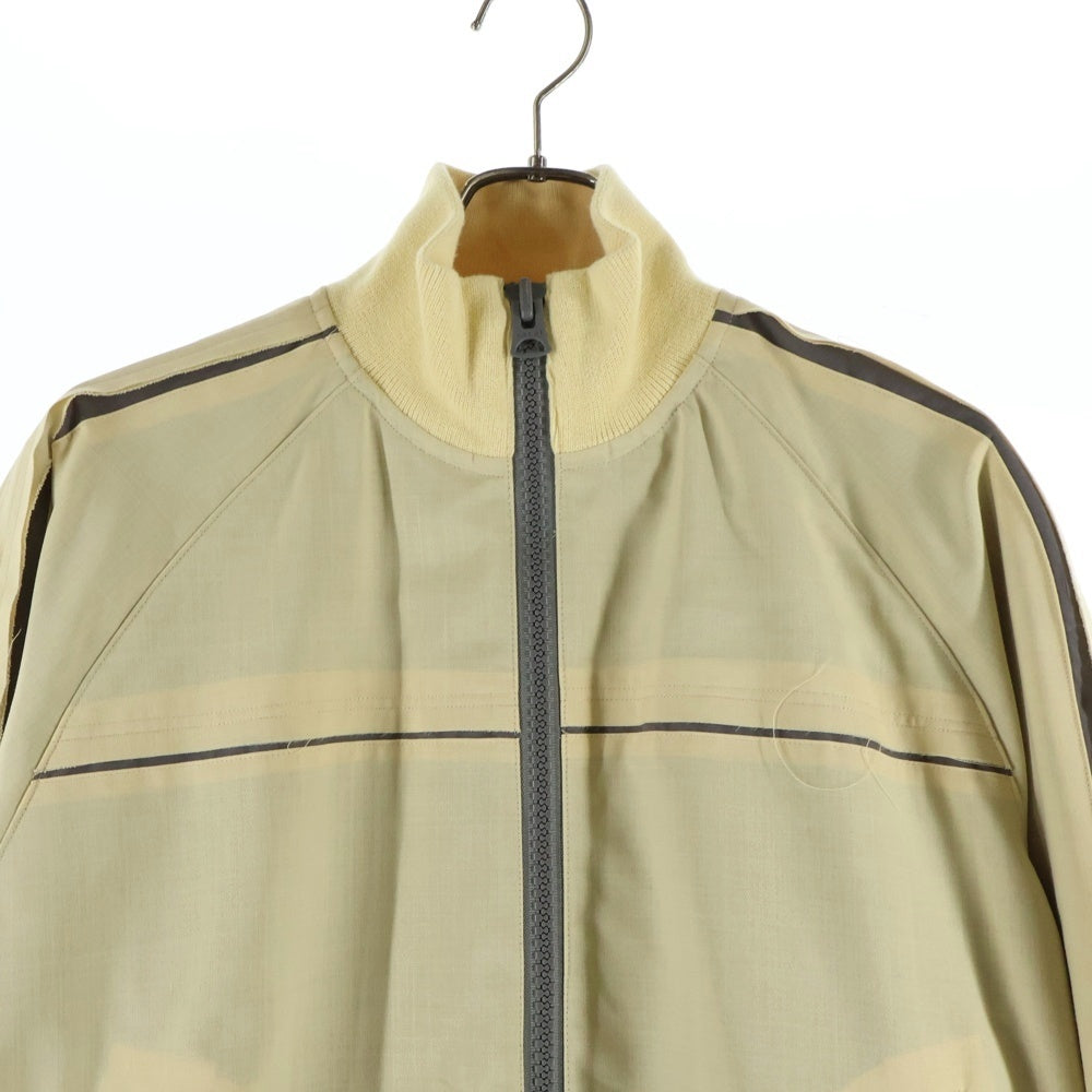 Sacai(サカイ) 22AW ナイロンジップアップブルゾン スーチングトラックジャケット ベージュ 22-02803M